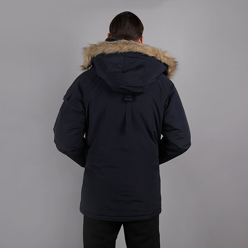Мужская куртка Carhartt WIP Anchorage Parka (I000728-navy/black)  - цена, описание, фото 5